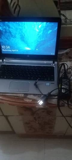 hp laptop 5 month used ineed money to sell this only on 45000