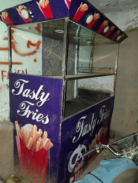 fries counter for sell in karachi :   contact : 03172654321 0