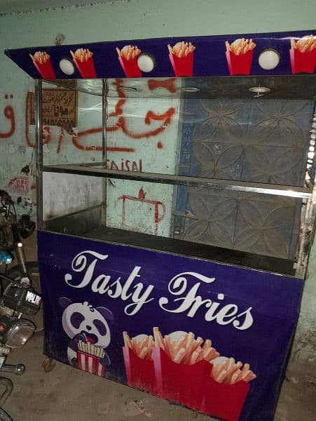 fries counter for sell in karachi :   contact : 03172654321 2