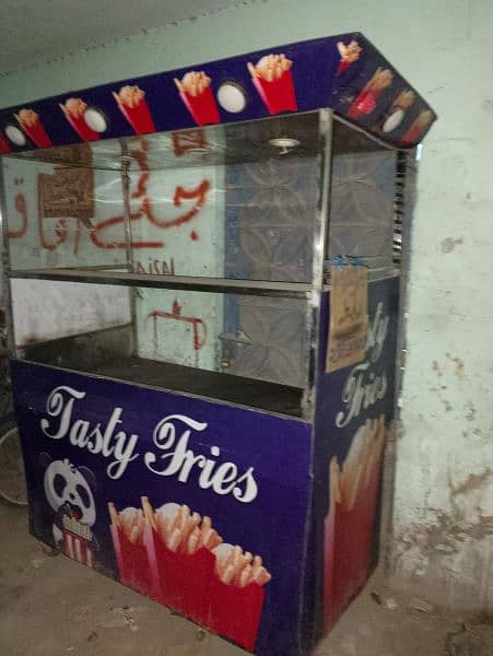 fries counter for sell in karachi :   contact : 03172654321 3