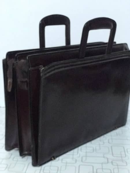 Leather laptop bag / documents bag / Office bag 2