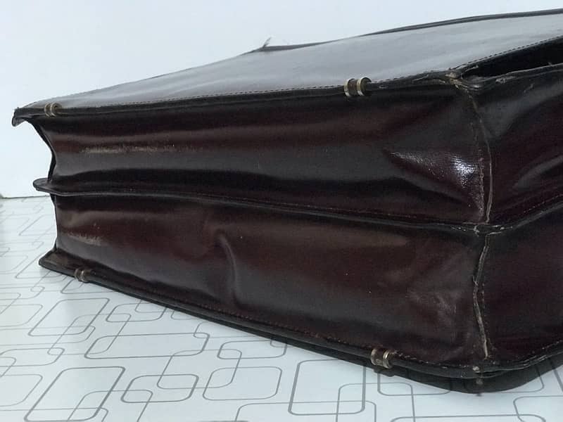Leather laptop bag / documents bag / Office bag 3