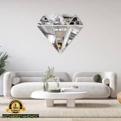 Wall Mirror diamond shape