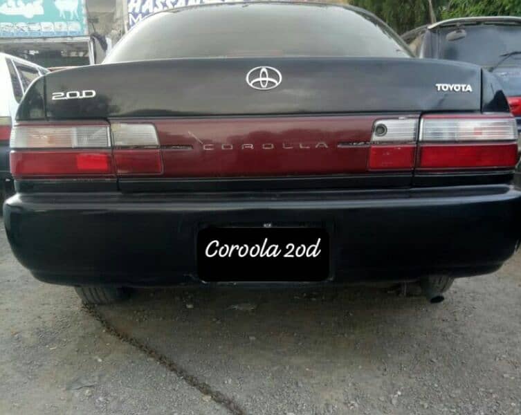 Toyota corolla 2od excillent condition Exchange possible 1