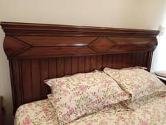 King Size Bed with Wardrobe