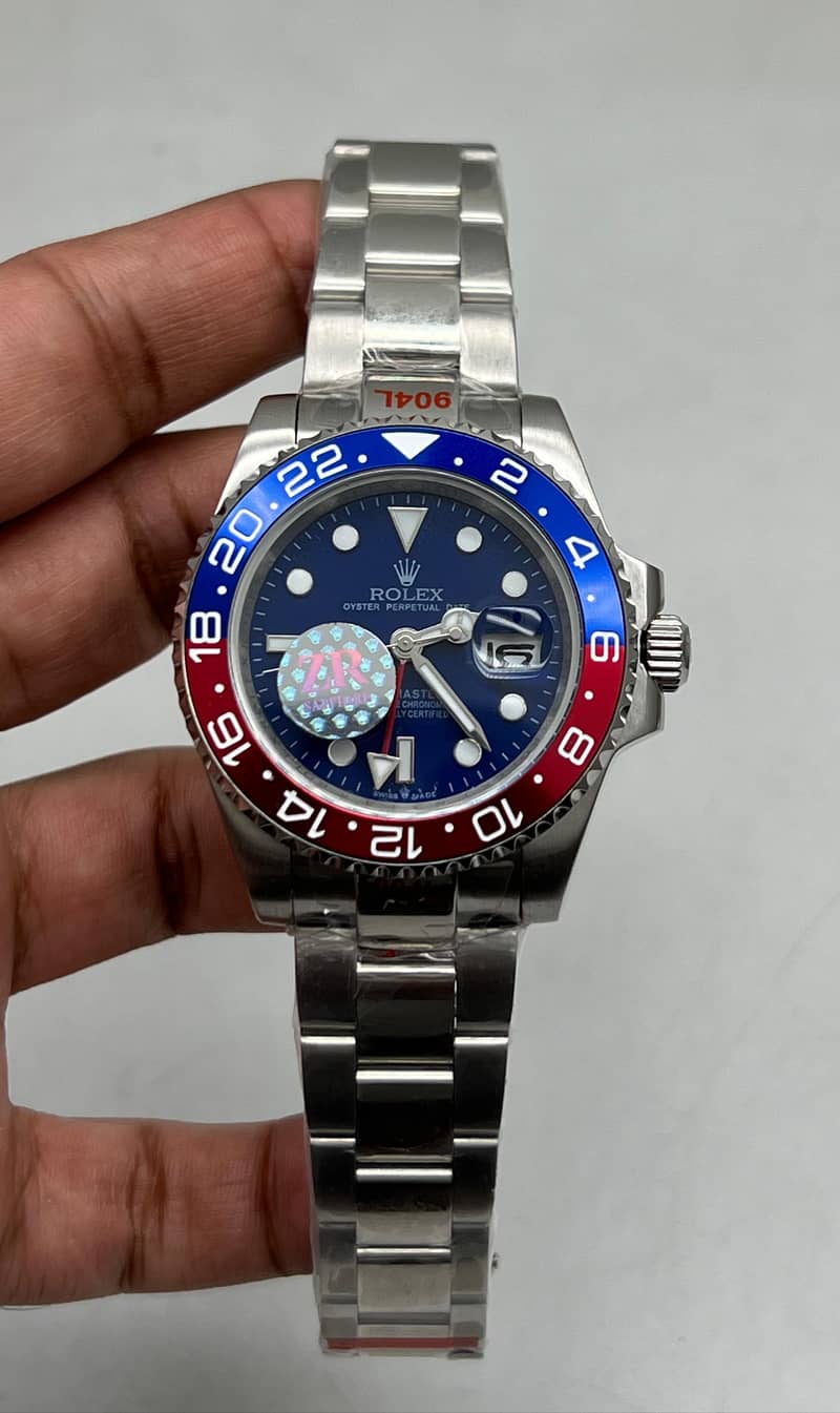 New Mens Blue Automatic Wrist watch For Sale 0