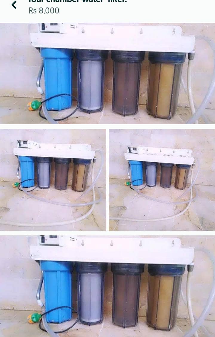 Used water filter 0333-2166503 / 0345-8297001 Rs 5000/- 0
