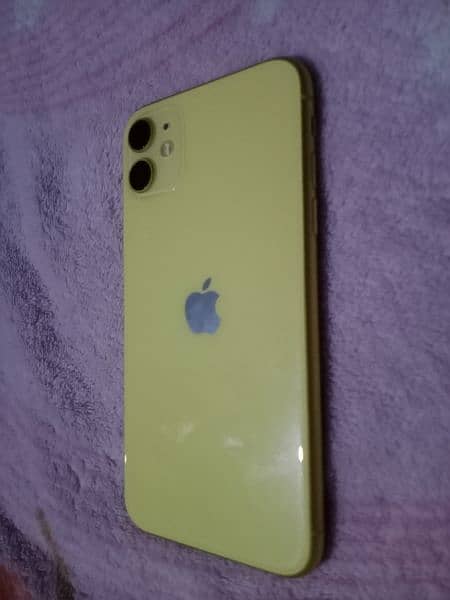 iphone 11 yellow colour ,NON PTA , JV 2