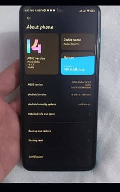 Redmi note 9s 6/128GB with Box PTA Approved 10/10 Condition 0