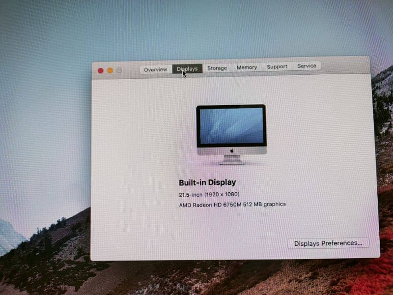 Apple iMac 2011 21.5-inch Display 1