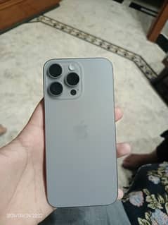 iPhone 15 pro max brand new 256 gb orignal box or cabale 1 months use 0