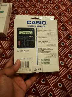 Brand New CASIO MJ-120D Plus Calculator Sale 0