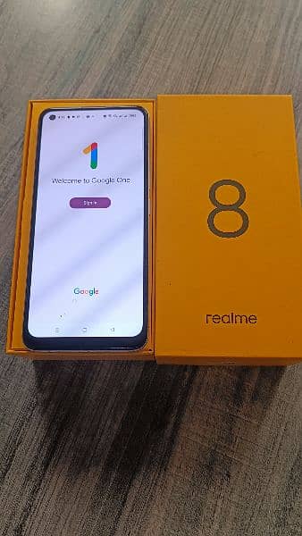 Realme 8 Android with Box and Accessories 5