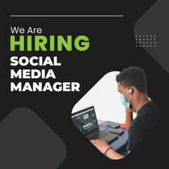 SOCIAL MEDIA MANAGER REQUIRED