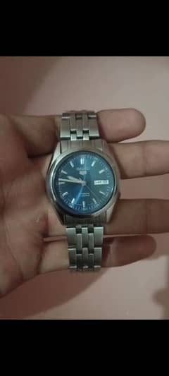 Seiko 5 original watch 10 by 10 condition working perfectly 0