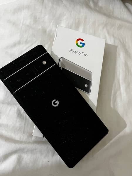 Google pixel 6 pro 128 complete  box (just opened ) 7