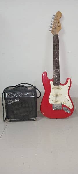 electrical guitar with amplifier 2