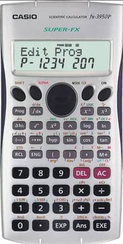 Casio Calculator Super-FX 3950P