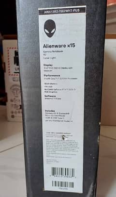 Alienware X15 R2 Rtx 3070ti 0