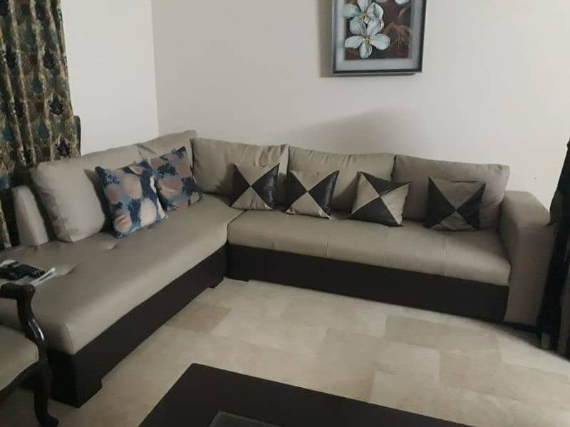 sofa with table n room chairs 1