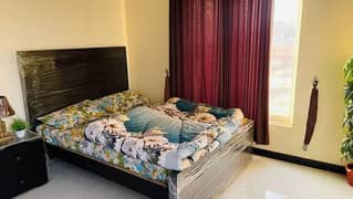 Daily basis Two bed furnished flat for rent in F15 Islamabad