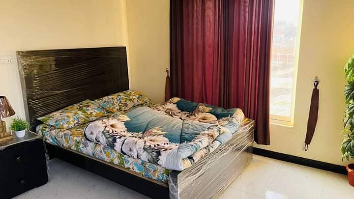Daily basis Two bed furnished flat for rent in F15 Islamabad 0