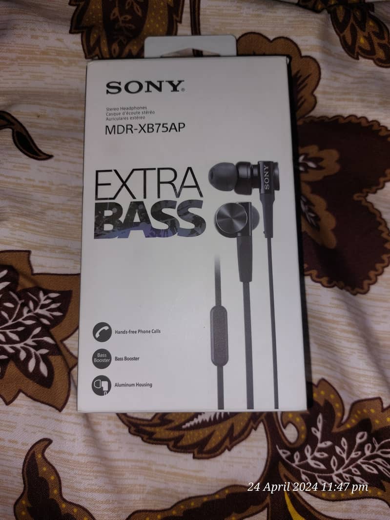 Sony MDR xb75ap 0