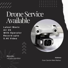 Drone Services Available with operator