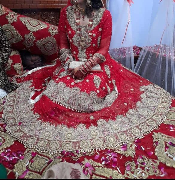 bridal lehnga with shirt and dupatta 1