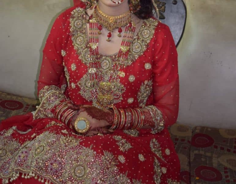 bridal lehnga with shirt and dupatta 2