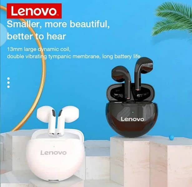 lenovo wireless blutooth earbuds 1