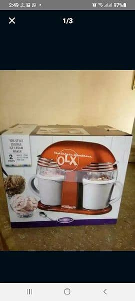 Ice cream maker 50S Style Double