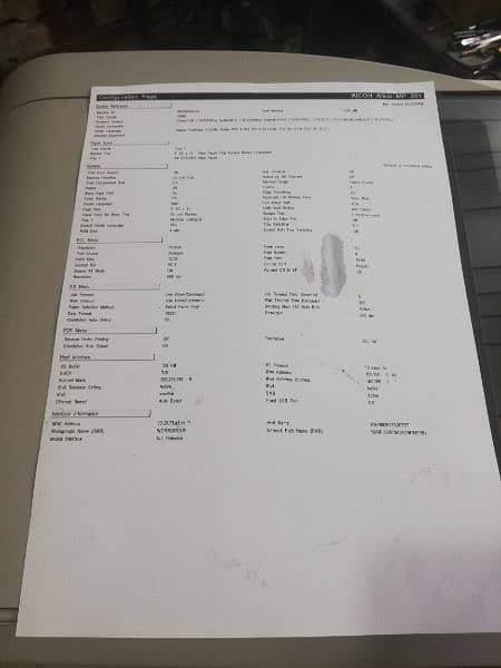 Ricoh MP301 3 in 1 Laser Printer, Photo Copy Machine 3