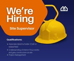 Site Supervisor Required