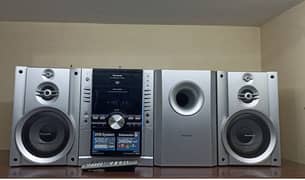 Panasonic system sound music home woofer theatre system sony