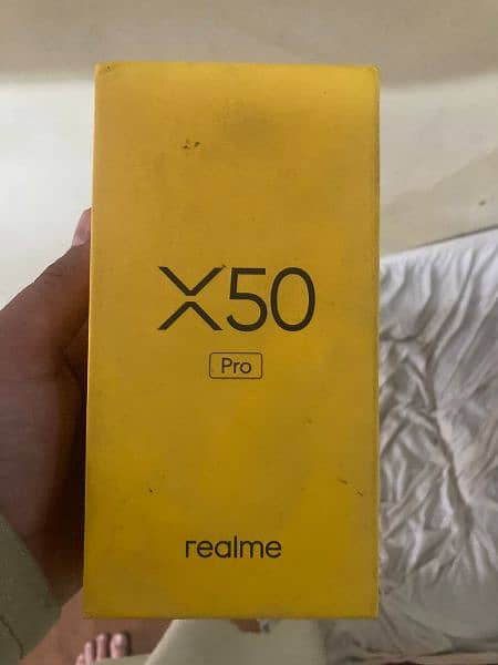 Realme x50 Pro 5G non PTA 12/256 box charger 7