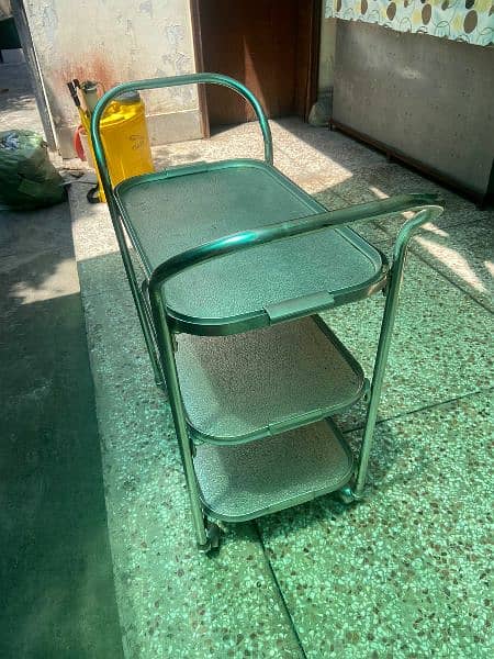 Imported Trolley - Stainless Steel Frame 1