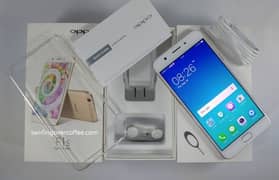 OPPO F1S box+charger+handfree+back cover