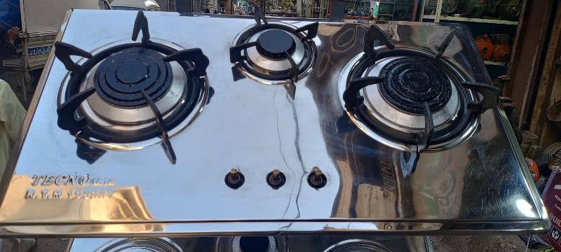 stove used rebuff stainless steel  10 by 10 0