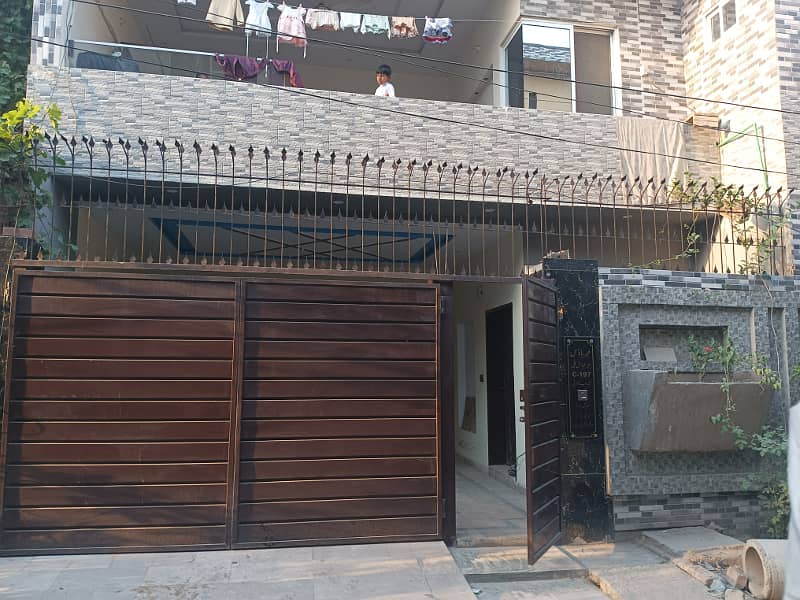 7 Marla very beautiful hot location facing house for rent available in Shadab Colony Ferozepur Road Lahore 15