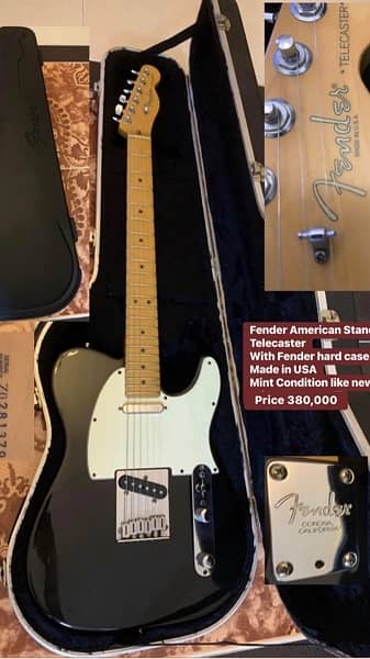 Japnese Electric Guitar available Fender Yamaha Ibanez  Aria pro 6