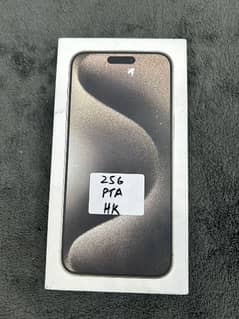 IPhone natural 15promax HK 256gb pta approved 0
