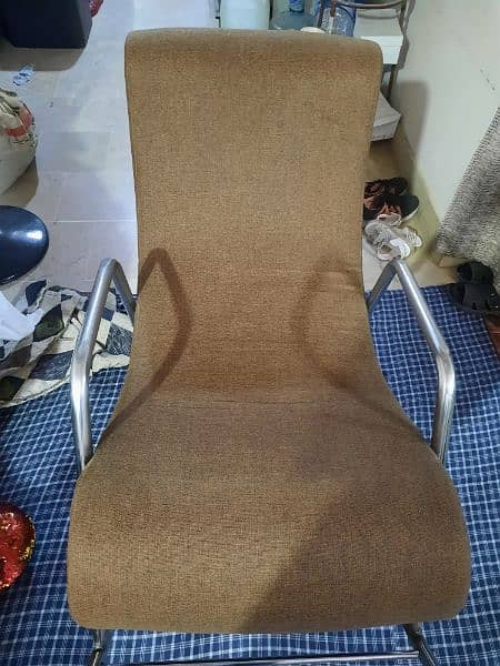 Rocking Sofa Chair (Brown Color) 2