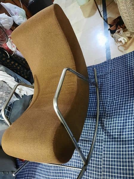 Rocking Sofa Chair (Brown Color) 3