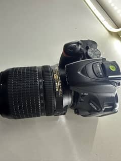Nikon D5600 with 18-140 lens personal used not as professional