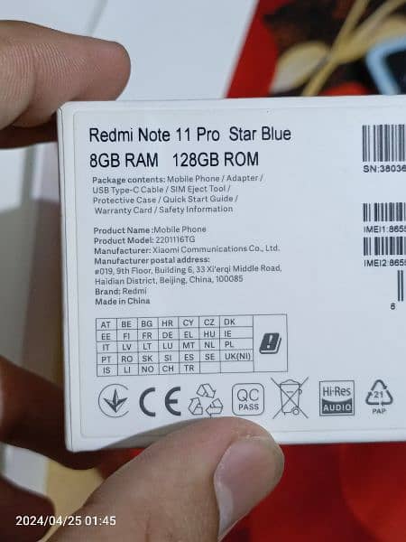 Redmi Note 11 Pro 8GB 11