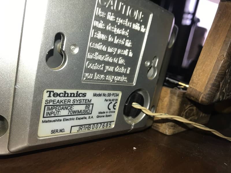 Technics PS-95 Super 3pcs RARE in Great condition Mint Factory 1
