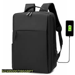 Casual Laptop Backpack , black 0