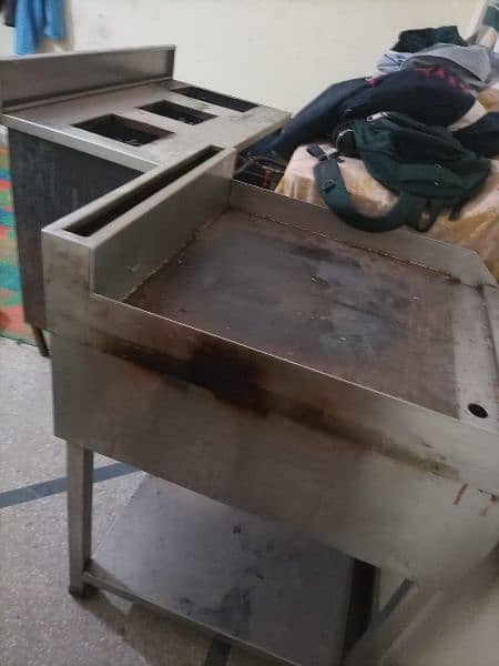 Food Cart Hot plate Burner Counter 1
