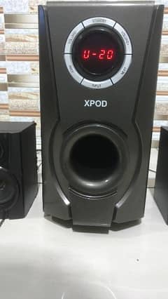 xpod D6 2.1 speaker